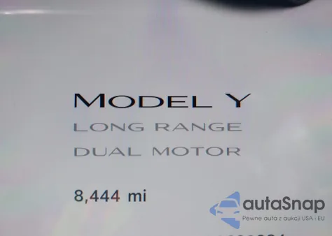 2024 Tesla Model Y Long Range Dual Motor All-Wheel Drive из США, поврежденный, VIN 7SAYGDEE8RA239384